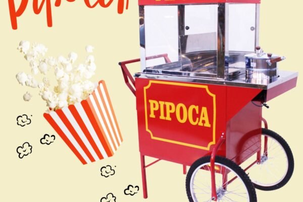 Carrinho de pipoca - Aluguel de carrinho de pipoca